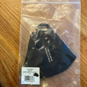 Brand new.  Black Jersey face mask.  “IF YOU CAN READ THIS, YOU ARE TOO CLOSE”